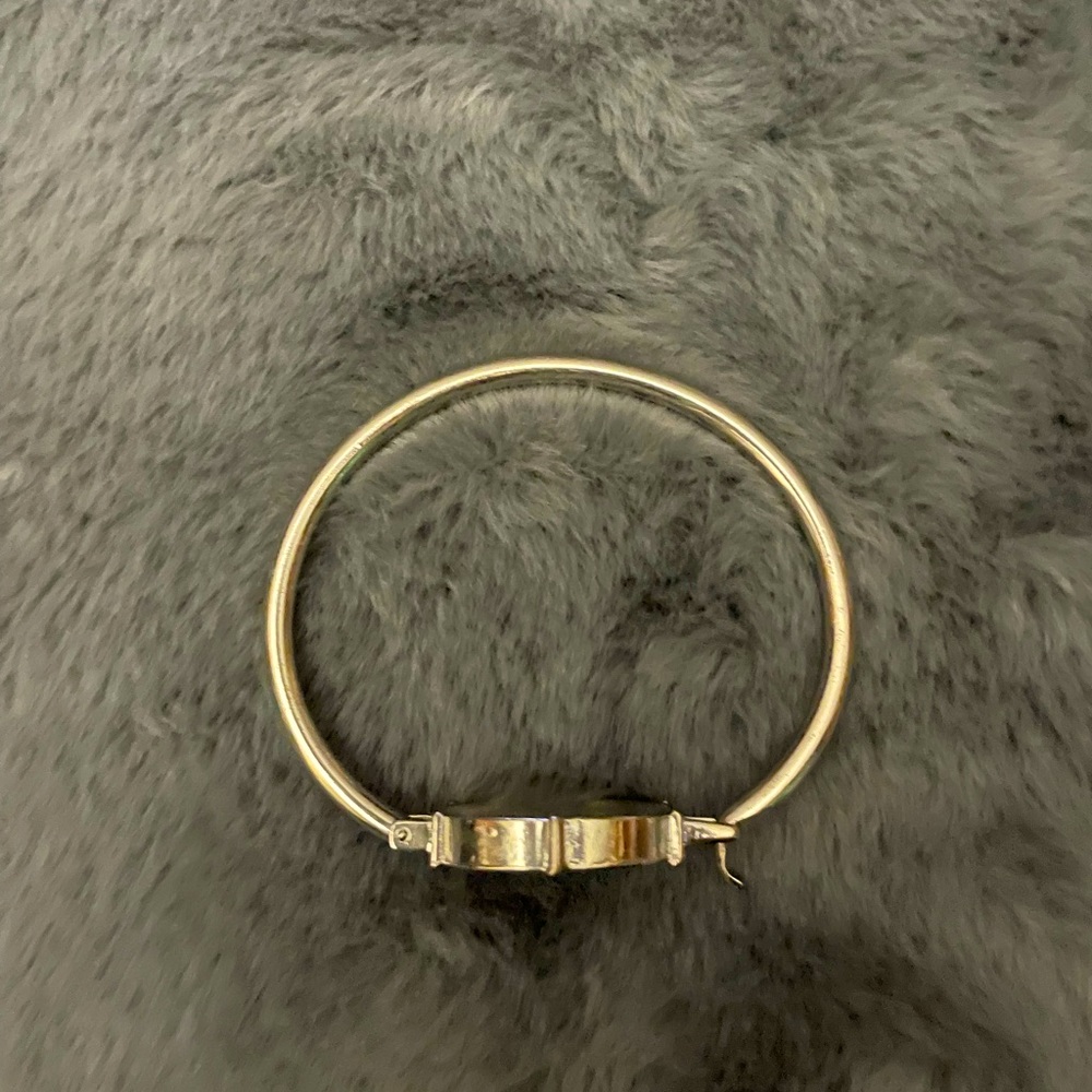 Silver Tone Tree of Life Bangle Bracelet NWOT - Picture 2 of 5